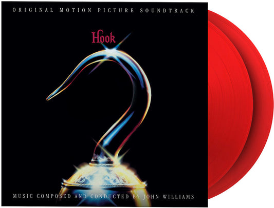 the album cover for John Williams  (Colv) (Ogv) (Red) - Hook - O.S.T. [Colored Vinyl] [180 Gram] (Red)
