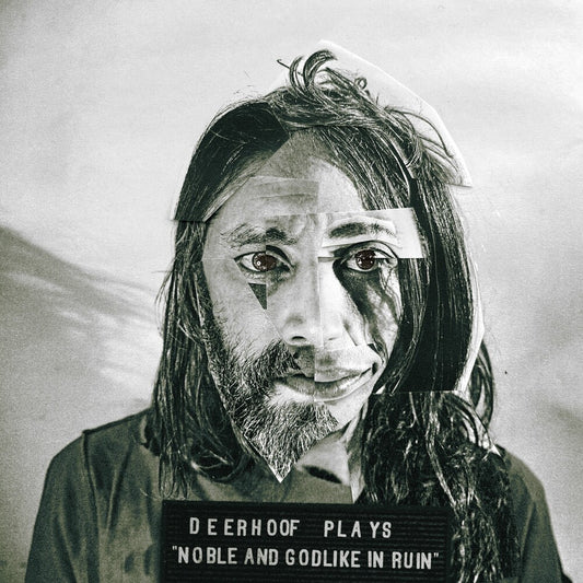 the album cover for Deerhoof - Noble & Godlike In Ruin - Green [Colored Vinyl] (Grn)