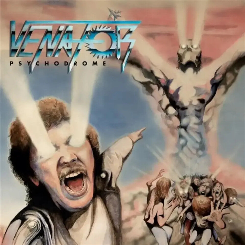 the album cover for Venator - Psychodrome