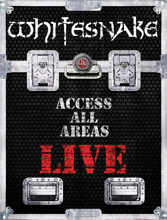 the album cover for Whitesnake - Access All Areas: Live [Deluxe]
