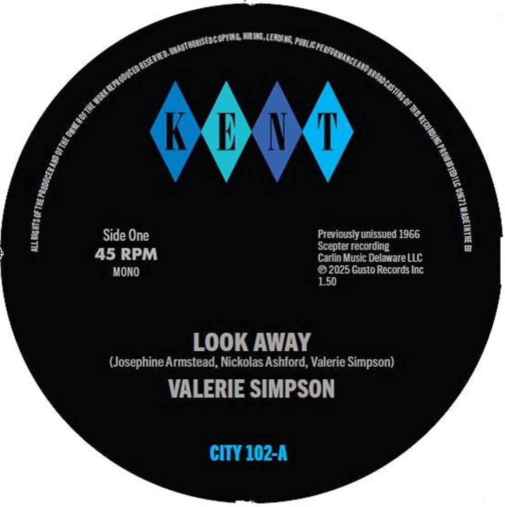 Valerie Simpson - Look Away / It's Just Love (Uk)