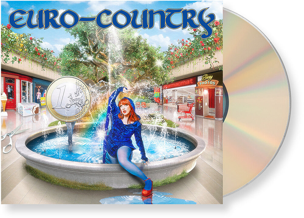 the album cover for CMAT - EURO-COUNTRY [Compact disc]