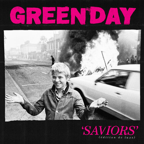 Green Day - Saviors (deluxe, pink splatter)