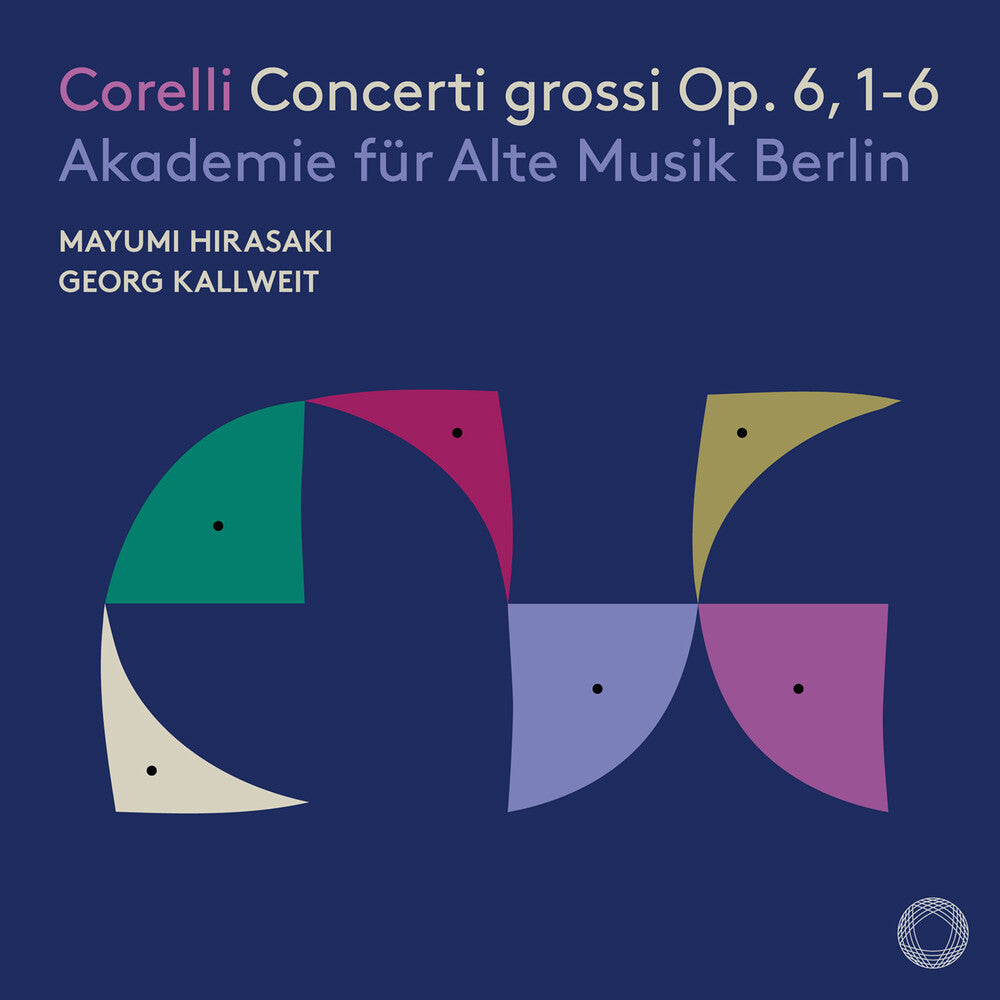 the album cover for Akademie Fur Alte Musik Berlin - Corelli: Concerti Grossi Op. 6 1-6