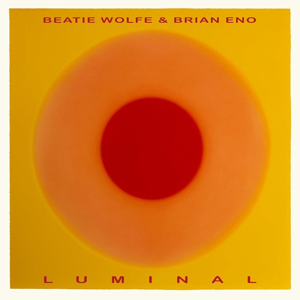 the album cover for Brian Eno and Beatie Wolfe - Luminal