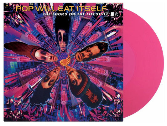 the album cover for Pop Will Eat Itself - Looks Or The Lifestyle [Colored Vinyl] [Limited Edition] (Mgta) [180 Gram]