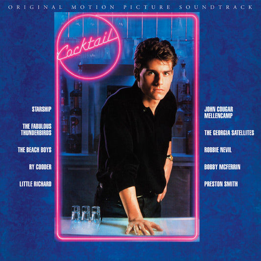 the album cover for Cocktail - O.S.T. (Blue) (Cvnl) - Cocktail - O.S.T. (Blue) [Clear Vinyl]