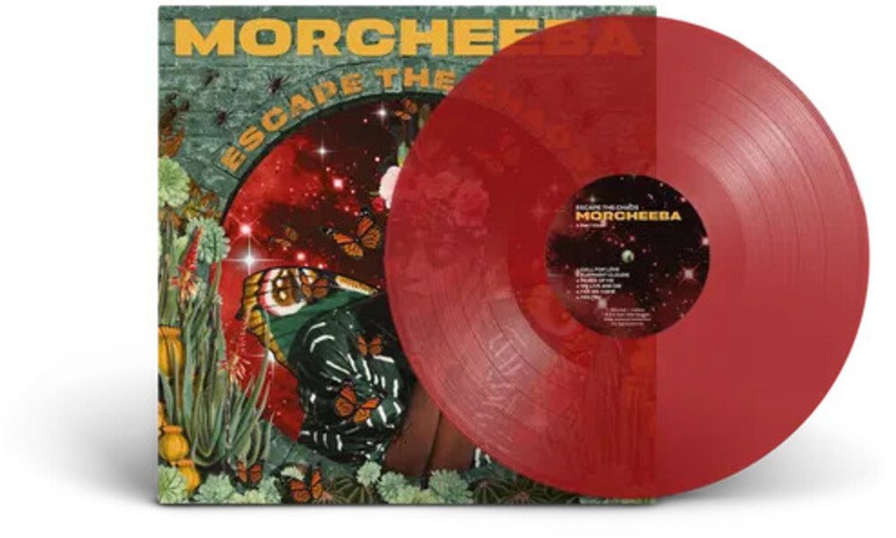 the album cover for Morcheeba - Escape The Chaos [Colored Vinyl] (Red) (Uk)