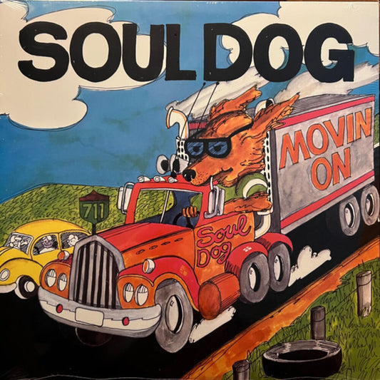 the album cover for Soul Dog - Movin On [Colored Vinyl] [Limited Edition] (Can)