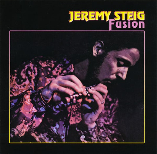 the album cover for Jeremy Steig - Fusion [Colored Vinyl] [Limited Edition] (Pnk) (Ylw) (Can)