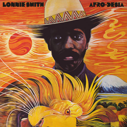 the album cover for Lonnie Smith - Afro-Desia [Colored Vinyl] [Limited Edition] (Can)