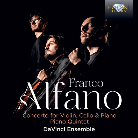 Da Vinci Ensemble - Alfano: Con For Violin Vc & Pno Piano Quintet