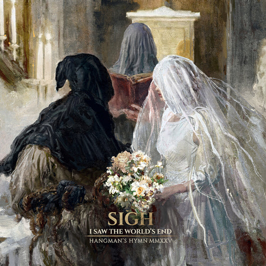 the album cover for Sigh - Saw The World's End (Hangman's Hymn Mmxxv)