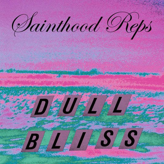 the album cover for Sainthood Reps - Dull Bliss - Purple & Black Galaxy (Blk) [Colored Vinyl]