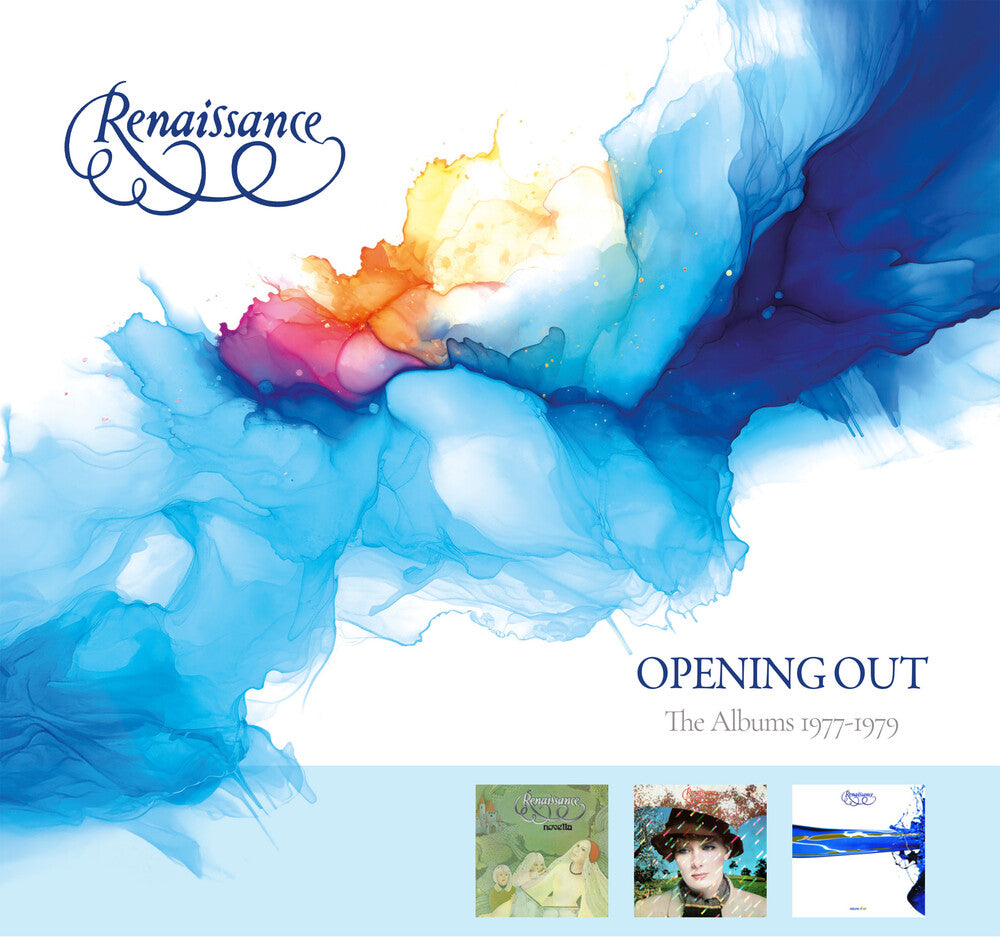 the album cover for Renaissance - Opening Out: The Albums 1977-1979 (Uk)