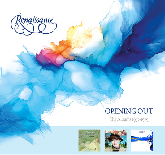 the album cover for Renaissance - Opening Out: The Albums 1977-1979 (Uk)