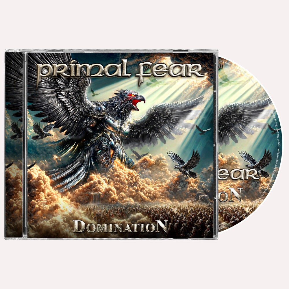 the album cover for Primal Fear - Domination [Compact Disc]