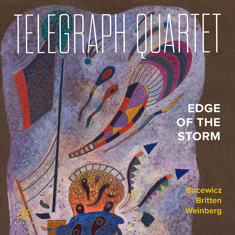 the album cover for Telegraph Quartet - Edge Of The Storm