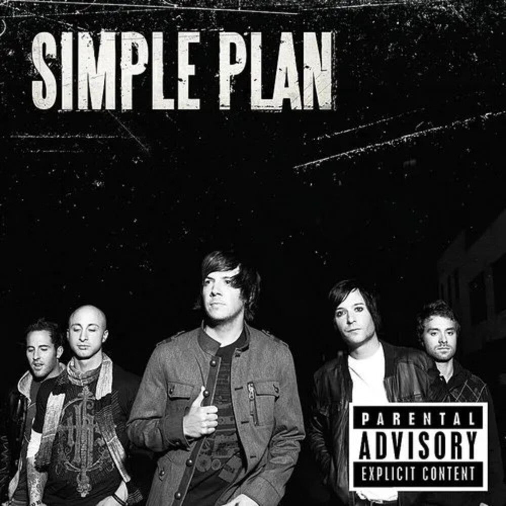 the album cover for Simple Plan - Simple Plan (Blk) [Clear Vinyl] [Limited Edition] (Ofgv) (Wht) (Spla)