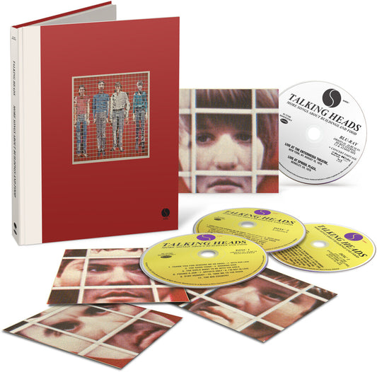 the album cover for Talking Heads - More Songs About Buildings And Food [Deluxe] (Wbr)
