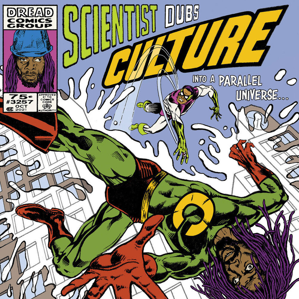 the album cover for Scientist Dubs Culture - Into A Parallel Universe (Uk)