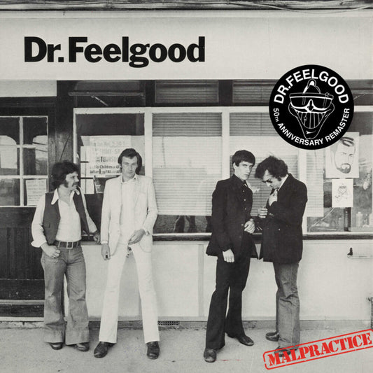 the album cover for Dr Feelgood - Malpractice (2025 Remaster)