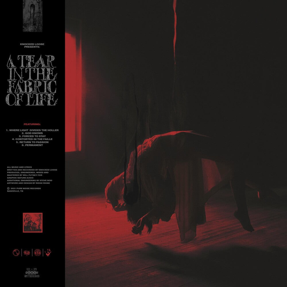 Knocked Loose - Tear In The Fabric Of Life (Blk) [Colored Vinyl] [Clear Vinyl]