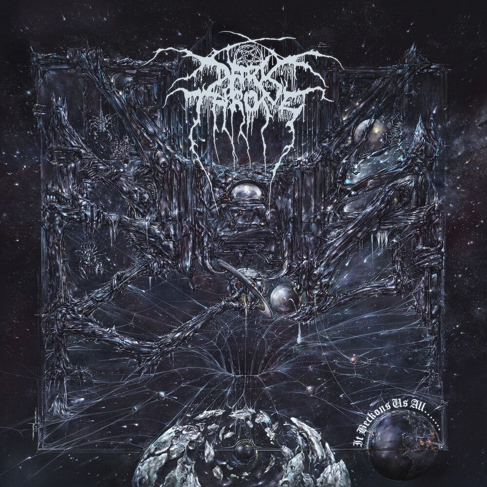 the album cover for Darkthrone - It Beckons Us All (Blue) [Colored Vinyl] (Uk)