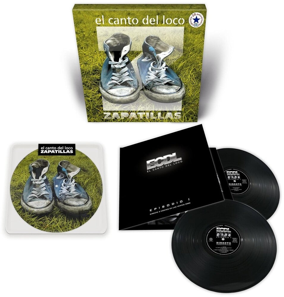 the album cover for El Canto Del Loco - Zapatillas 20 Aniversario - 2lp + Picture Disc