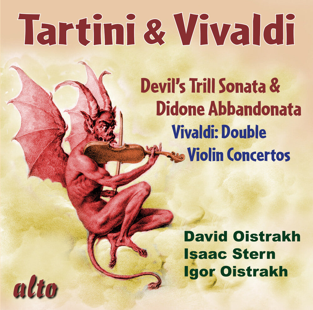 the album cover for David Oistrakh - Tartini & Vivaldi: Violin Sonatas