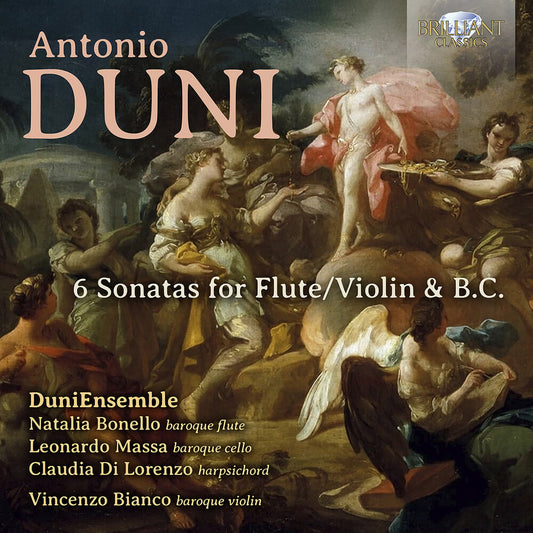 Pre-Order: DuniEnsemble - Duni: 6 Sons For Flute/Violin & B.C.