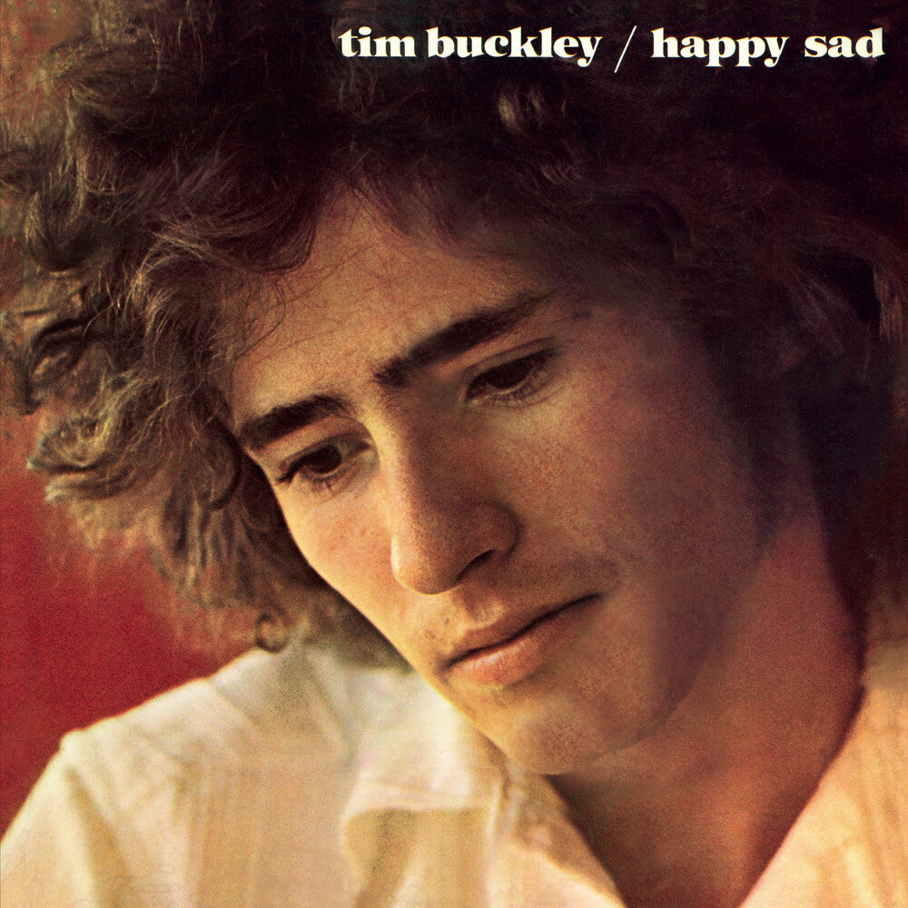 the album cover for Tim Buckley - Happy Sad (Hol)