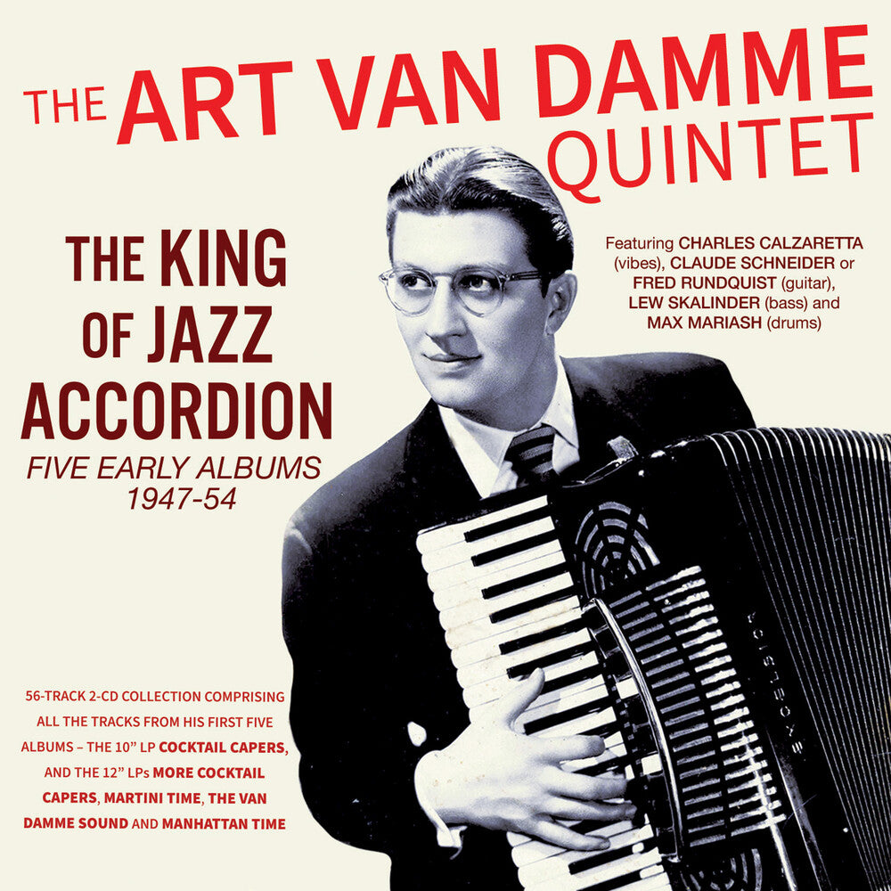 Van Art Damme - King Of Jazz Accordion: Five Early Albums 1947-54