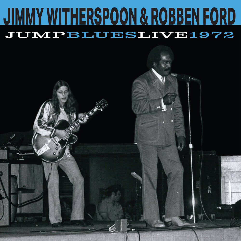 the album cover for Jimmy Witherspoon  / Ford,Robben - Jump Blues Live 1972