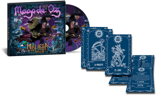 the album cover for Mago De Oz - Malicia - incl. 6 Tarot Cards