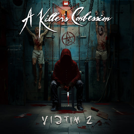 the album cover for A Killer's Confession - Victim 2