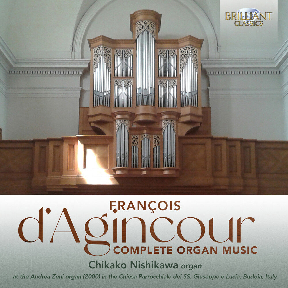 Pre-Order: Chikako Nishikawa - D'agincour: Complete Organ Music