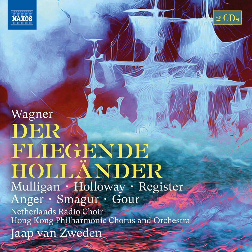 the album cover for Brian Mulligan - Wagner: Der Fliegende Hollander
