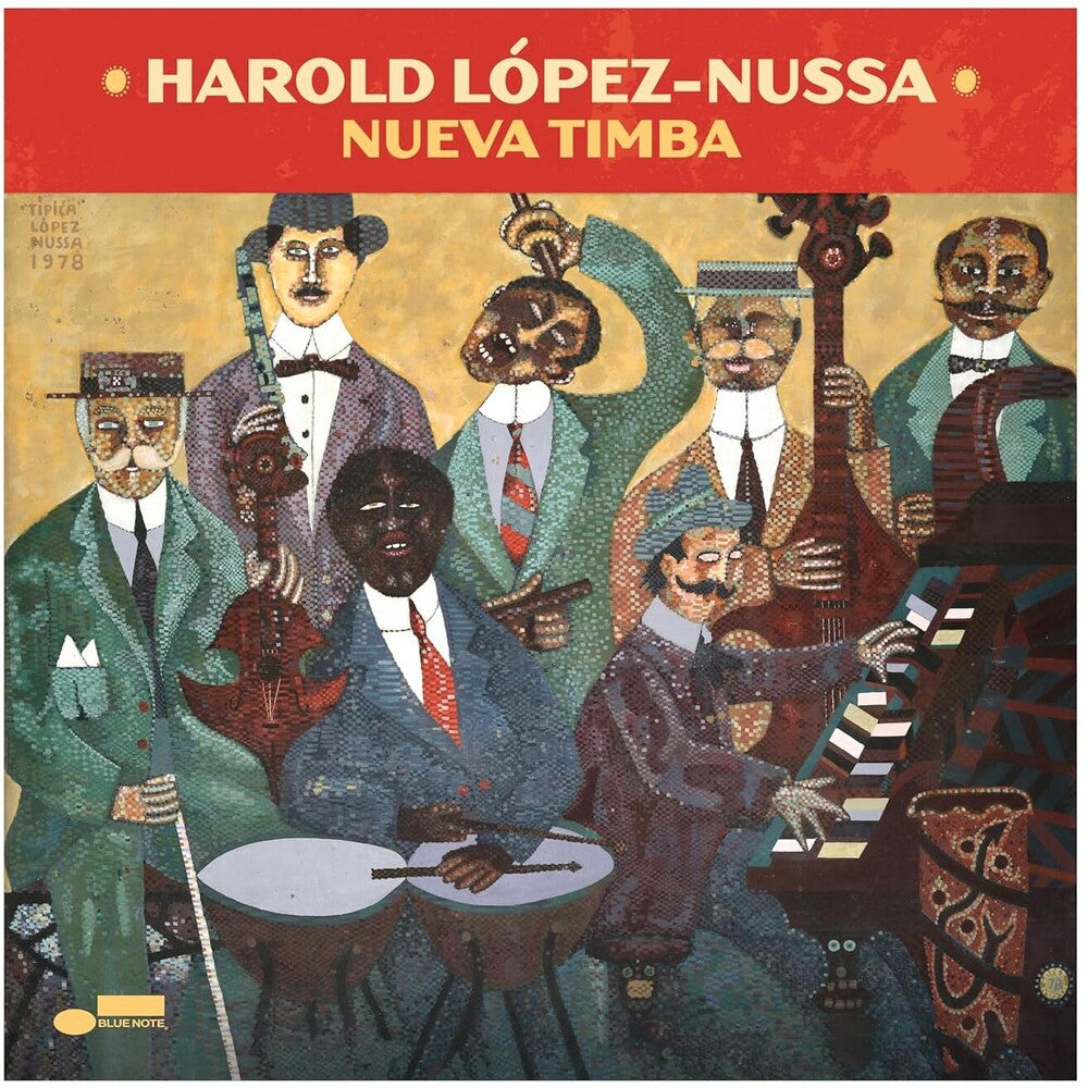 the album cover for Harold Nussa  Lopez - Nueva Timba