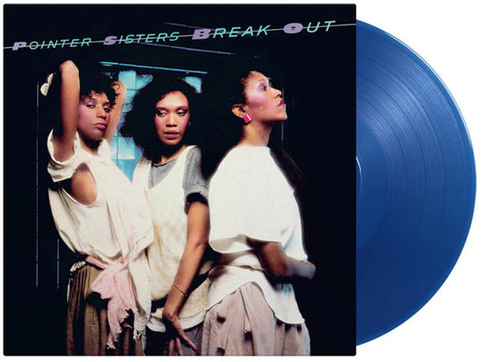 the album cover for Pointer Sisters - Break Out (Blue) [Colored Vinyl] [Limited Edition] [180 Gram] (Hol)