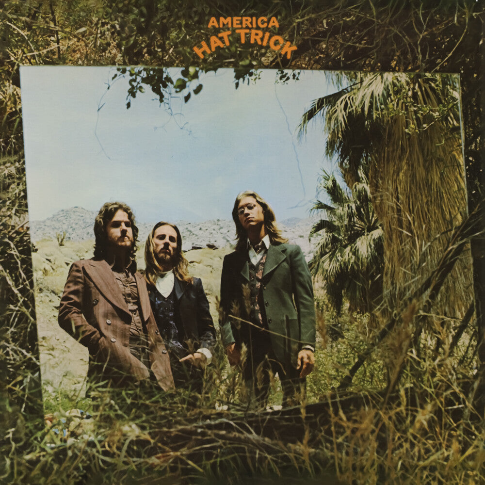 the album cover for America - Hat Trick (Hol)
