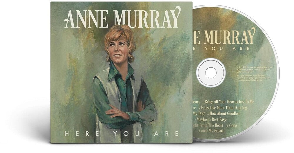 the album cover for Anne Murray - Here You Are