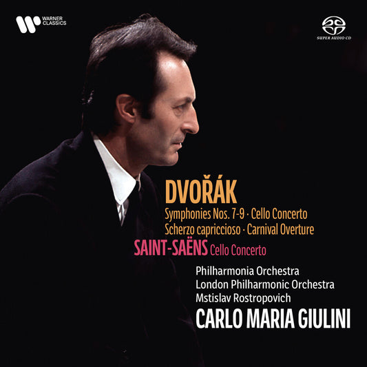 Carlo Giulini  Maria - Dvorak: Syms 7-9 Vc Con Saint-Saens: Vc Con