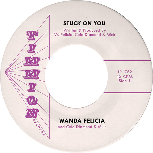 Wanda Felicia / Cold Diamond & Mink - Stuck On You - Pink [Colored Vinyl] (Pnk)