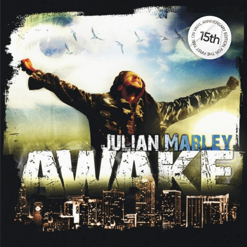 the album cover for Julian Marley - Awake
