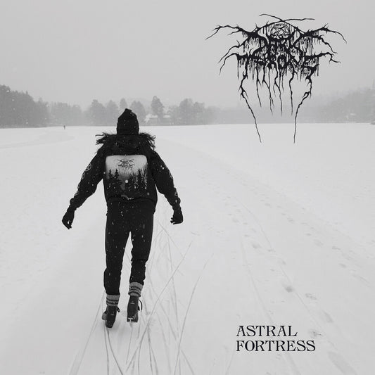 the album cover for Darkthrone - Astral Fortress