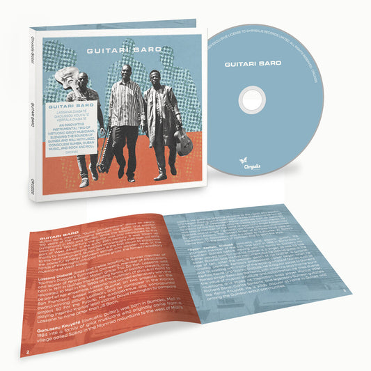 the album cover for Guitari Baro - Guitari Baro