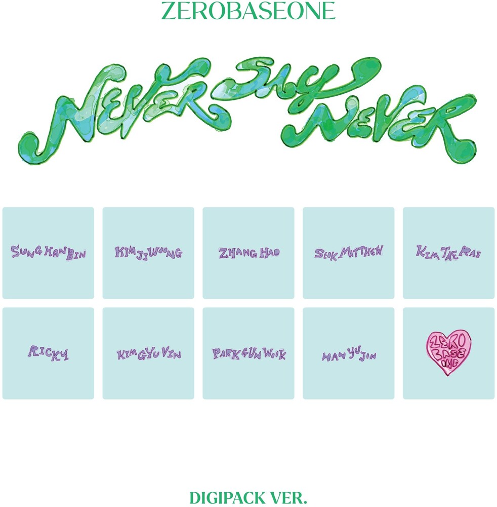 Zerobaseone - Never Say Never [DIGIPACK ver.]