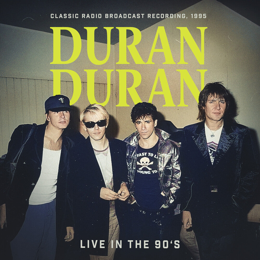 the album cover for Duran Duran - Live In The 90s