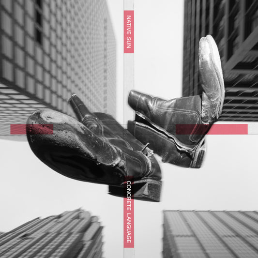 the album cover for Native Sun - Concrete Language
